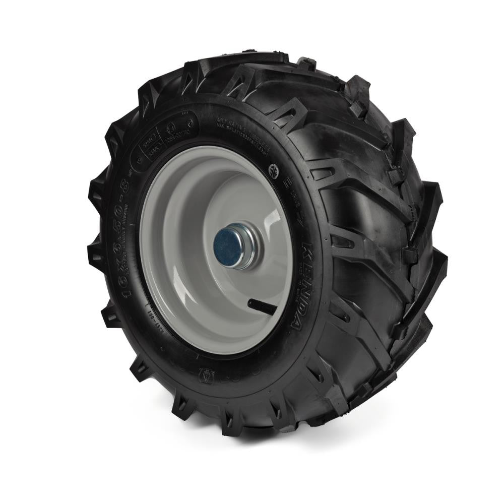 Kenda Komplettrad 16x6.50-8, 4PR K357 auf Stahlfelge 5.50Ax8 Ø:25 mm NL: 64 Kugellager Silber inkl. Staub