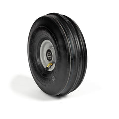 Kenda Komplettrad 4.00-4, 4PR K406 auf Stahlfelge 2.10x4 Ø:20 mm NL: 50 Kugellager Silber