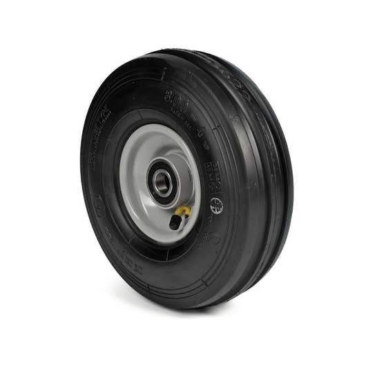 Kenda Komplettrad 3.00-4, 4PR K406 auf Stahlfelge 2.10x4 Ø:20 mm NL: 50 Kugellager Silber