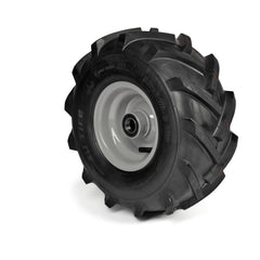 Deli Tyre Komplettrad 15x6.00-6, 6PR S-247 auf Stahlfelge 4.50Ax6 Ø:25 mm NL: 90 Kugellager Silber