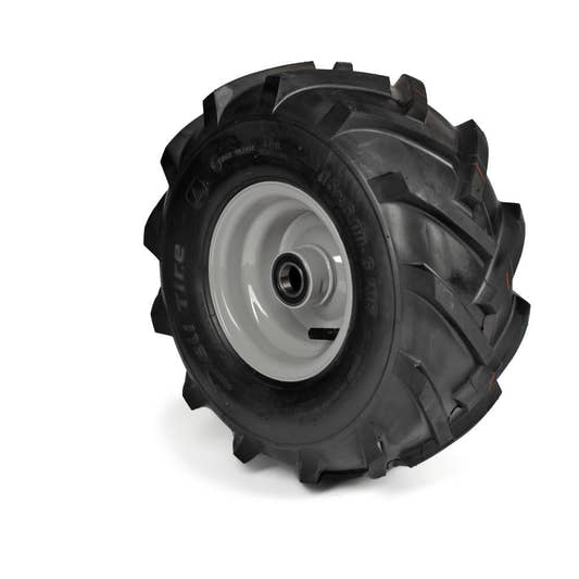 Deli Tyre Komplettrad 15x6.00-6, 6PR S-247 auf Stahlfelge 4.50Ax6 Ø:20 mm NL: 90 Kugellager Silber
