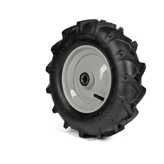 Kenda Komplettrad 3.50-8, 4PR K357 auf Stahlfelge 2.50Ax8 Ø:25 mm NL: 75 Kugellager Silber