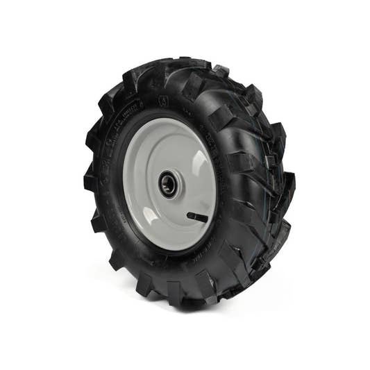 Kenda Komplettrad 4.80/4.00-8, 4PR K357 auf Stahlfelge 2.50Ax8 Ø:25 mm NL: 75 Kugellager Silber