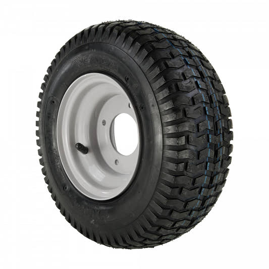 Kenda Komplettrad 13x5.00-6, 4PR K358 auf Stahlfelge 3.50Ax6 4/90/60 ET0 Silber