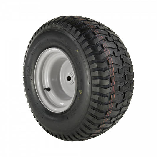 Deli Tyre Komplettrad 18x8.50-8 4PR TL, Deli S-366, S-366 auf Stahlfelge 7.00x8 Ø:20 mm NL: 80 Silber