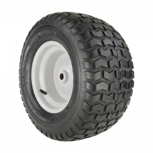 Kenda Komplettrad 16x7.50-8, 4PR K358 auf Stahlfelge 5.50Ax8 Ø:20 mm NL: 80 Silber