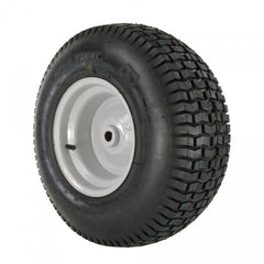 Deli Tyre Komplettrad 18x6.50-8 4PR TL, Deli S-365, S-365 auf Stahlfelge 5.50Ax8 Ø:20 mm NL: 80 Silber