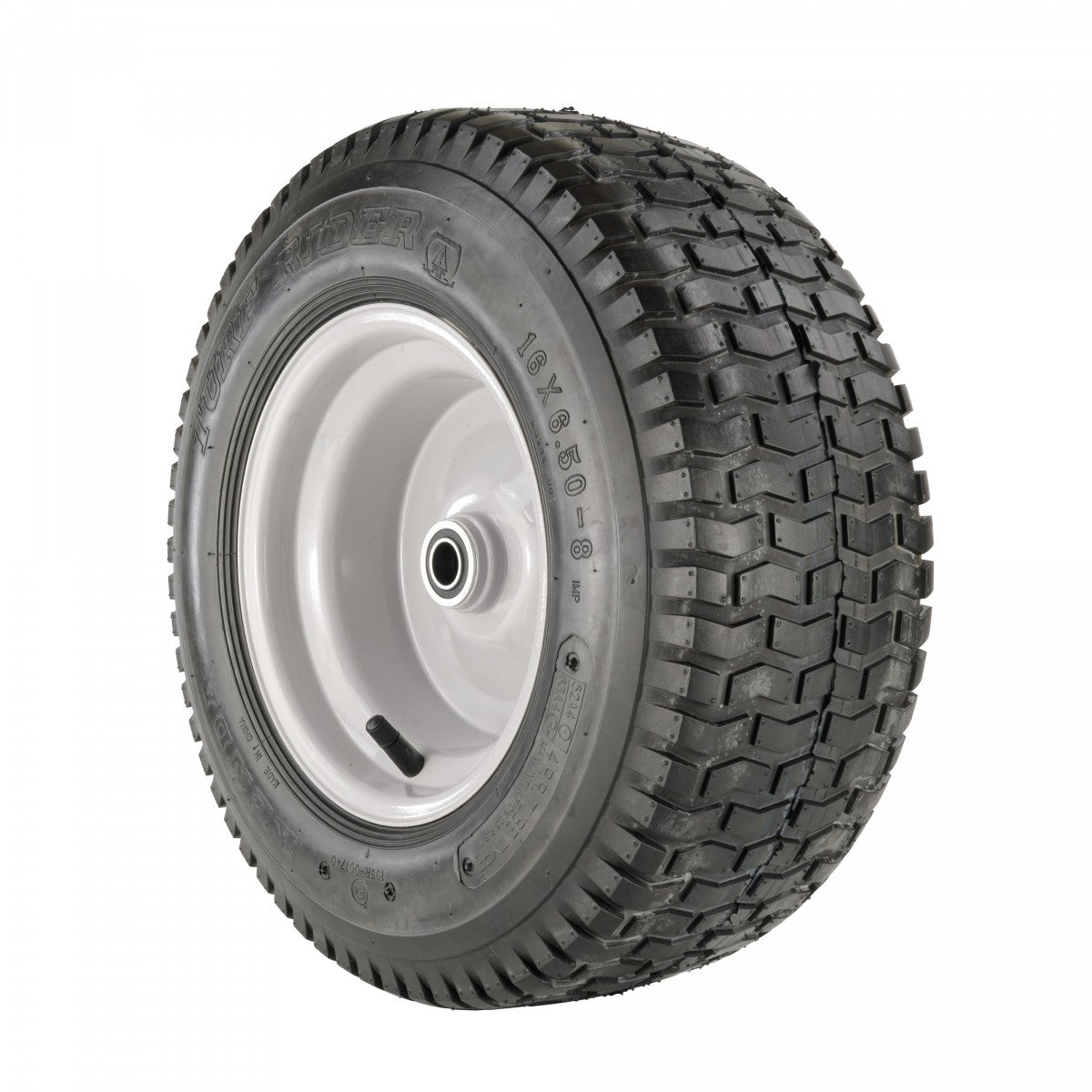 Kenda Komplettrad 16x6.50-8, 4PR K358 auf Stahlfelge 5.50Ax8 Ø:19 mm NL: 75 Kugellager Silber
