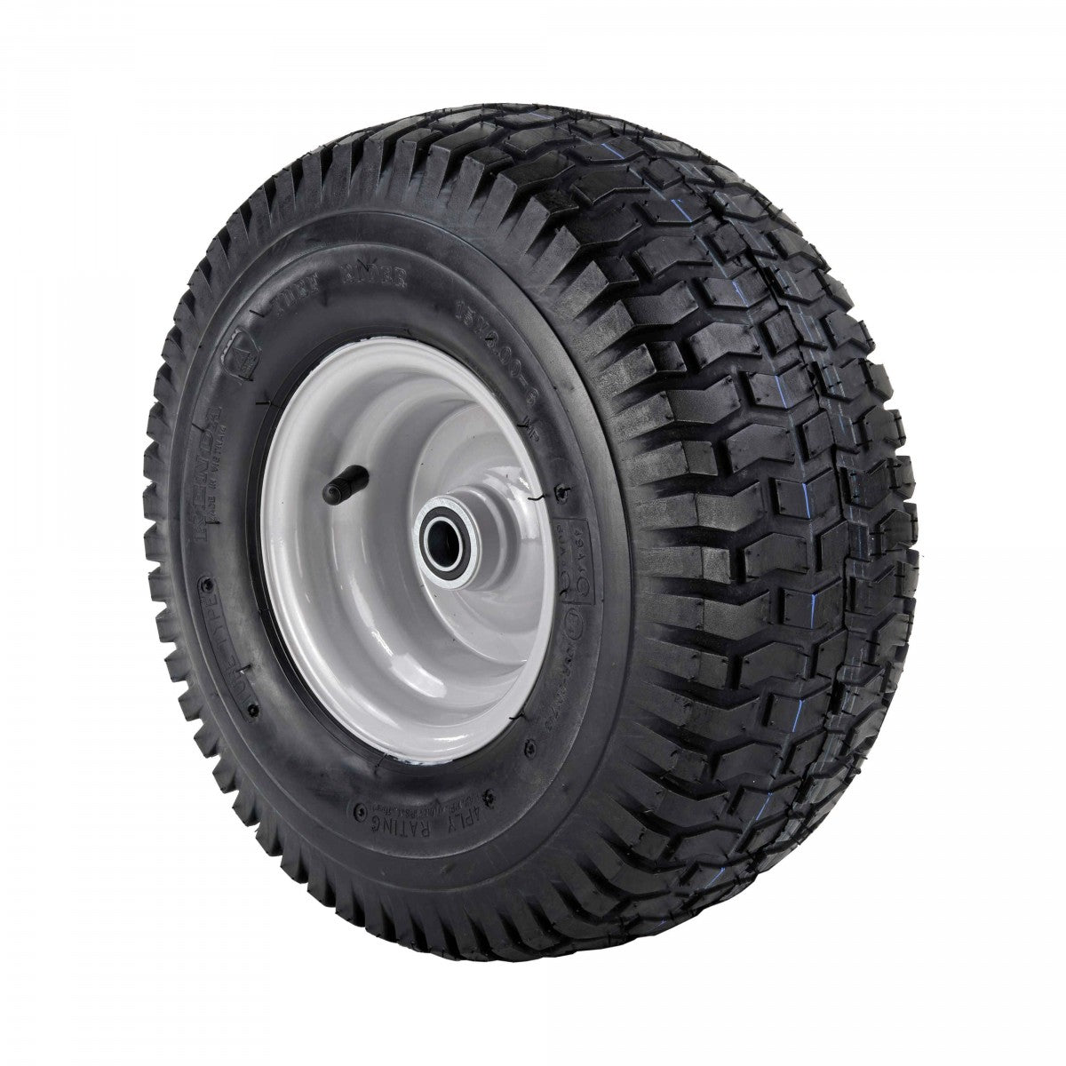 Kenda Komplettrad 15x6.00-6, 4PR K358 auf Stahlfelge 4.50Ax6 Ø:19 mm NL: 64 Kugellager Silber