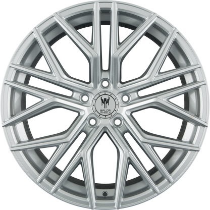 Baldr BW 0.02 Highgloss Silver Alufelge 8.5x19 Zoll ET43 LK 5x112 ML73.1