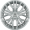 Baldr BW 0.02 Highgloss Silver Alufelge 9.5x19 Zoll ET45 LK 5x112 ML73.1