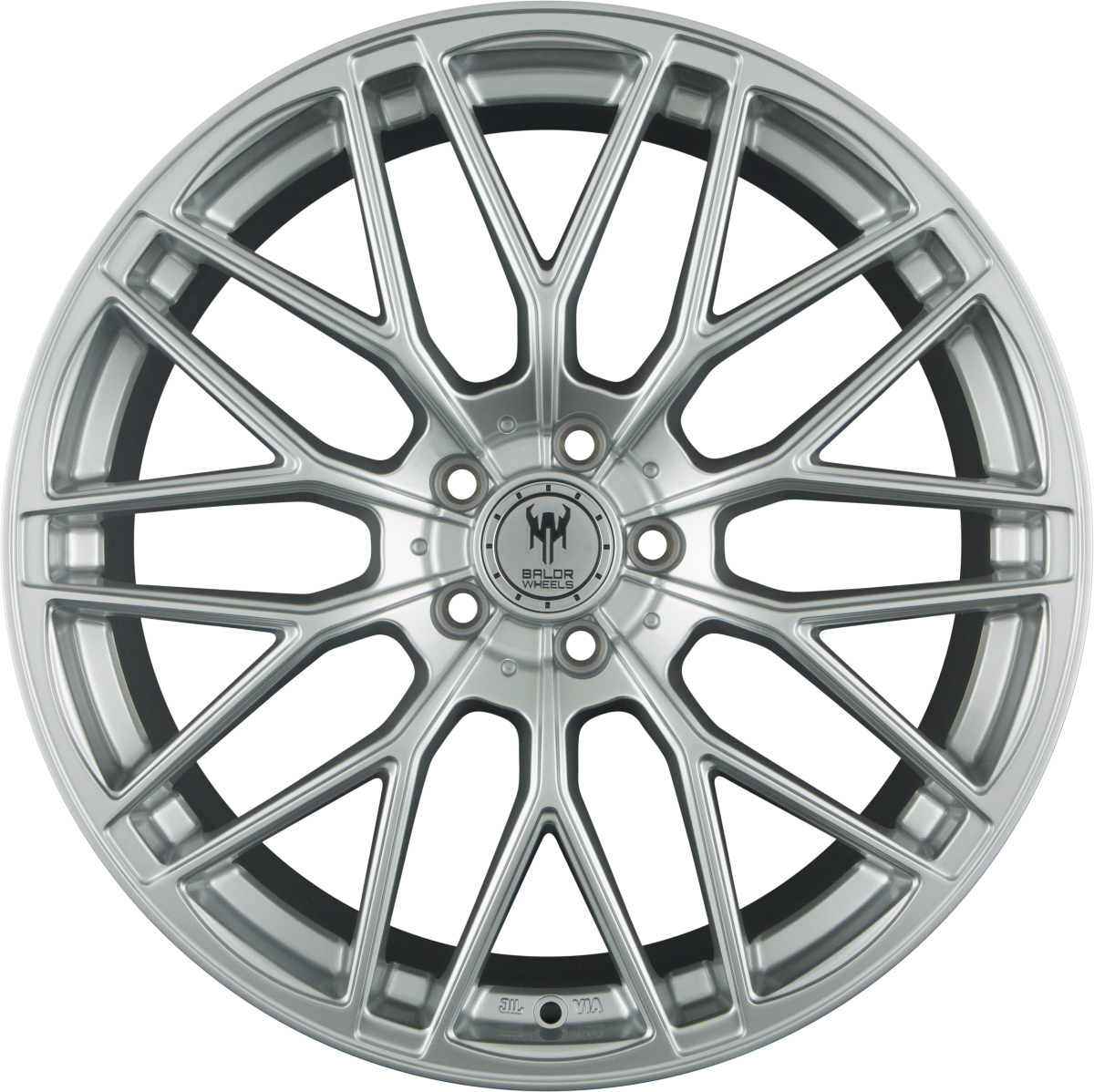 Baldr BW 0.01 Sparkling Silver Alufelge 10x20 Zoll ET35 LK 5x112 ML73.1