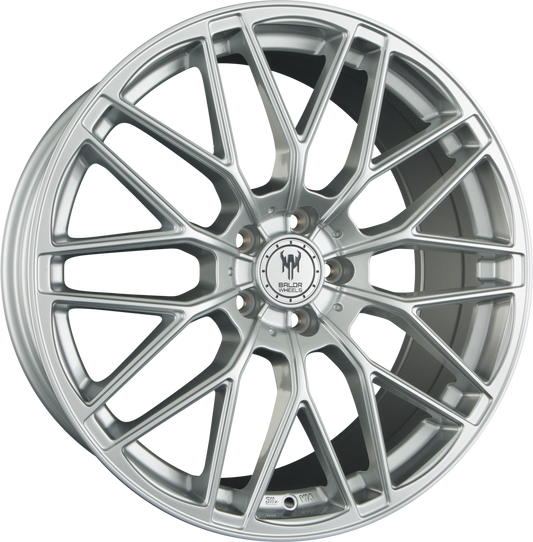 Baldr BW 0.01 Sparkling Silver Alufelge 8.5x20 Zoll ET43 LK 5x112 ML73.1 – Bild 2