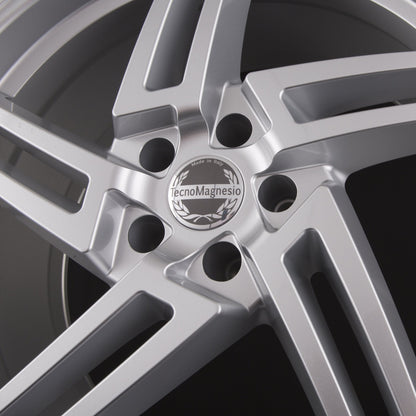 Tecnomagnesio TM001 Silver Alufelge 8.5x20 Zoll ET35 LK 5x114.3 ML66.1 – Bild 4