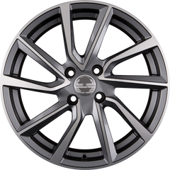 Tecnomagnesio Shake S Graphite Mirror Face Alufelge 6.5x16 Zoll ET25 LK 4x108 ML65.1