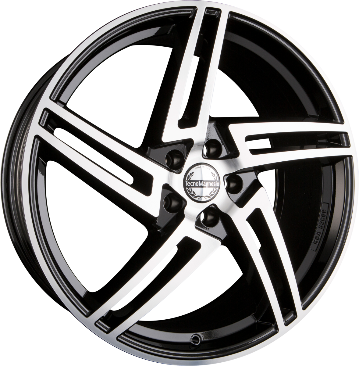Tecnomagnesio TM001 Black Mirror Alufelge 8x18 Zoll ET35 LK 5x112 ML66.6 – Bild 2