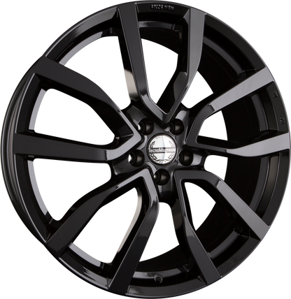 Tecnomagnesio Shake X Glossy Black Alufelge 9.5x21 Zoll ET35 LK 5x112 ML66.6 – Bild 2