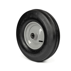 Kenda Komplettrad 4.80/4.00-8, 4PR K406 auf Stahlfelge 2.50Ax8 Ø:25 mm NL: 90 Kugellager Silber