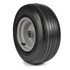 Deli Tyre Komplettrad 16x6.50-8, 6PR S-317 - Rille auf Stahlfelge 5.50Ax8 Ø:20 mm NL: 90 Kugellager Silber