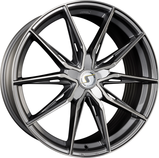 Schmidt REVOLUTION Twentyone Titan Brushed Alufelge 9.5x20 Zoll ET52 LK 5x112 ML66.6 – Bild 2