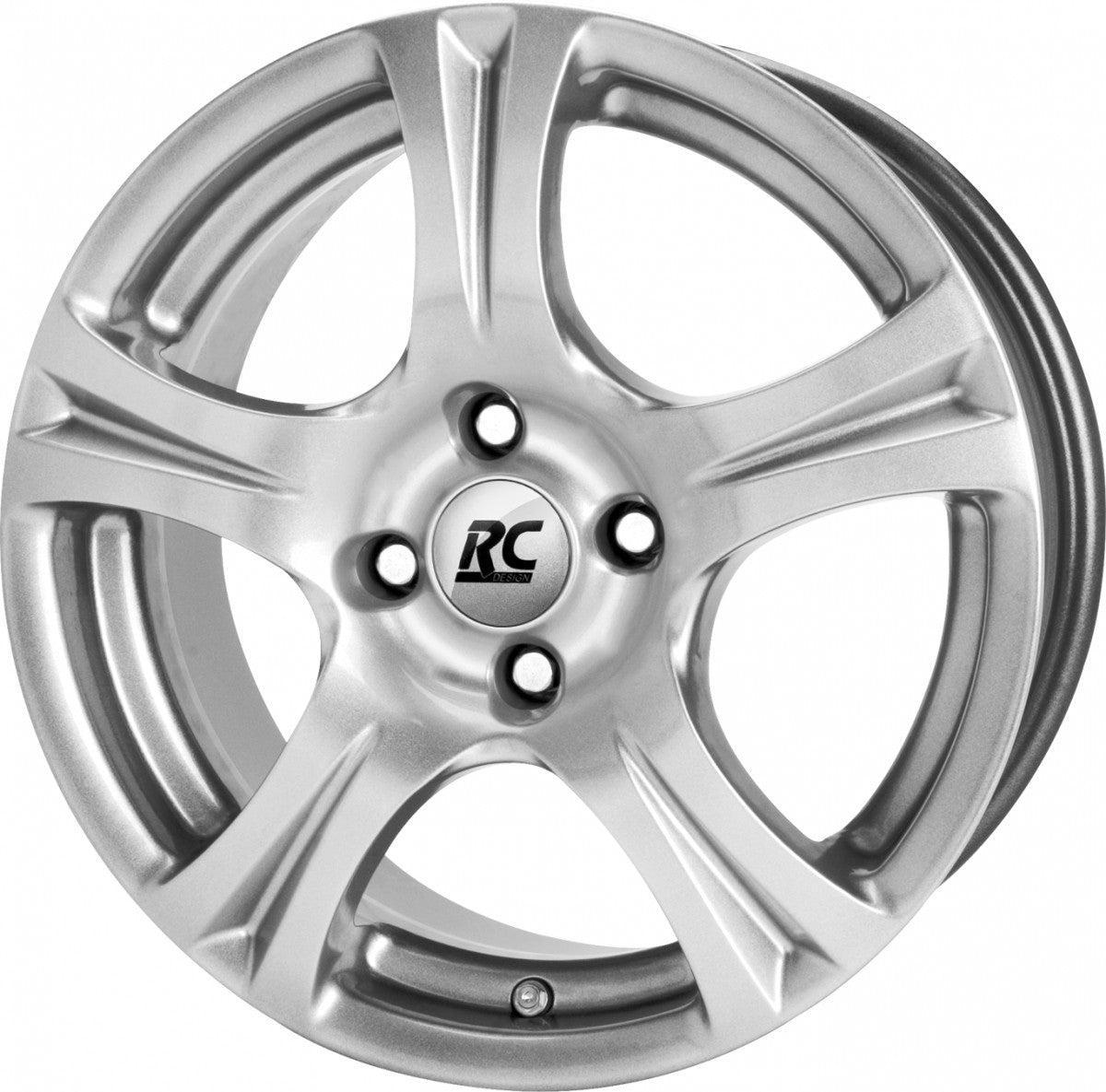 RC-Design RC14 kristallsilber lackiert Alufelge 7x16 Zoll ET45 LK 5x114.3 ML72.6 – Bild 3