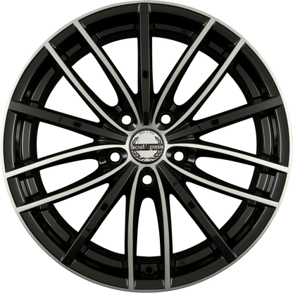 Tecnomagnesio Power Black Mirror Alufelge 7.5x18 Zoll ET35 LK 5x112 ML66.6