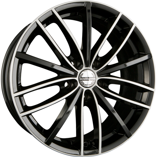 Tecnomagnesio Power Black Mirror Alufelge 7.5x18 Zoll ET45 LK 5x120 ML72.6 – Bild 2