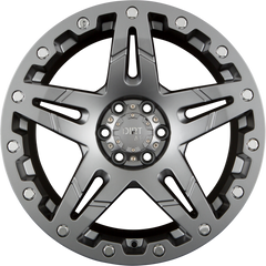 Dirt A.T. D66 Matte Gunmetal Alufelge 9x17 Zoll ET25 LK 5x120 ML65.1