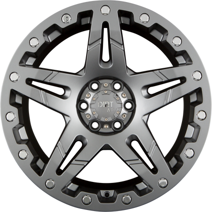 Dirt A.T. D66 Matte Gunmetal Alufelge 9x17 Zoll ET25 LK 5x120 ML65.1