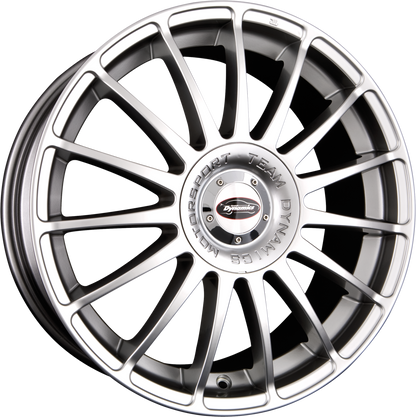 Team Dynamics Monza R High-Power-Silver Alufelge 7x17 Zoll ET38 LK 5x100 ML73.1 – Bild 2