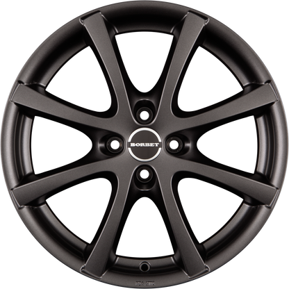 Borbet LV4 Mistral Anthracite Matt Alufelge 7x17 Zoll ET37.5 LK 4x108 ML72.5