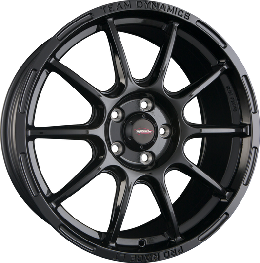 Team Dynamics Pro Race LT Gloss Black Alufelge 7x15 Zoll ET25 LK 4x98 ML73.1 – Bild 2