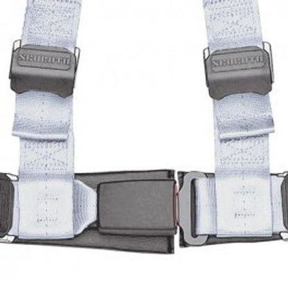 Schroth Quickfit asm silber mit SCHROTH RACING Logo rechts für Subaru WRX, STI GC, GD – Bild 3