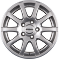 Ronal R38 Kristallsilber Hornkopiert Alufelge 7x15 Zoll ET38 LK 4x100 ML68