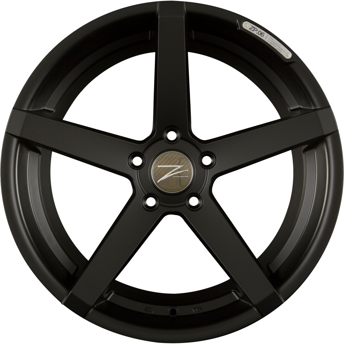 Z-Performance ZP.06 (HS265) Matt Black Alufelge 8x18 Zoll ET38 LK 5x120 ML72.6