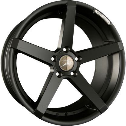 Z-Performance ZP.06 (HS265) Matt Black Alufelge 8x18 Zoll ET38 LK 5x120 ML72.6 – Bild 2