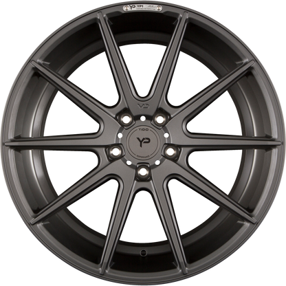 Yido Performance YP1 Talia Matt Titan Grau Alufelge 9.5x19 Zoll ET32 LK 5x120 ML72.6