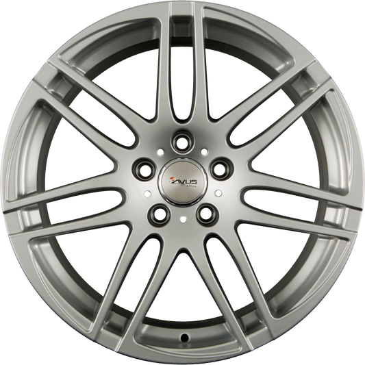 Avus Racing AC-M04 Hyper Silver Alufelge 7.5x17 Zoll ET35 LK 5x112 ML66.6