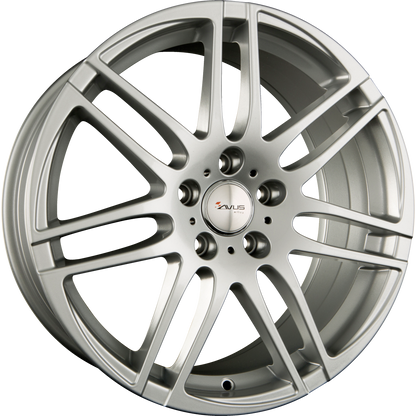 Avus Racing AC-M04 Hyper Silver Alufelge 7.5x17 Zoll ET35 LK 5x112 ML66.6 – Bild 2