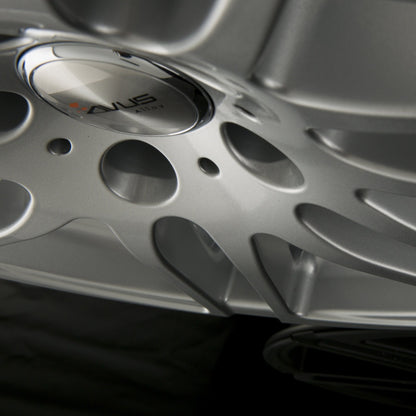 Avus Racing AC-M04 Hyper Silver Alufelge 7.5x17 Zoll ET35 LK 5x112 ML66.6 – Bild 5