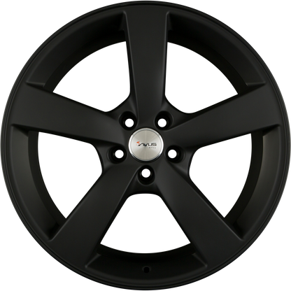 Avus Racing AF10 Matt Black Alufelge 7.5x17 Zoll ET35 LK 5x112 ML66.6
