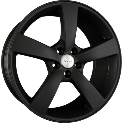 Avus Racing AF10 Matt Black Alufelge 7.5x17 Zoll ET35 LK 5x112 ML66.6 – Bild 2