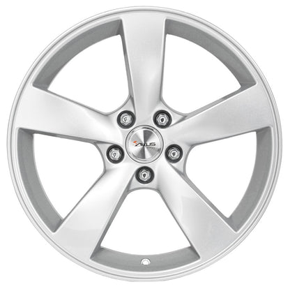 Avus Racing AF10 hyper silver Alufelge 10x21 Zoll ET18 LK 5x112 ML66.5 – Bild 2