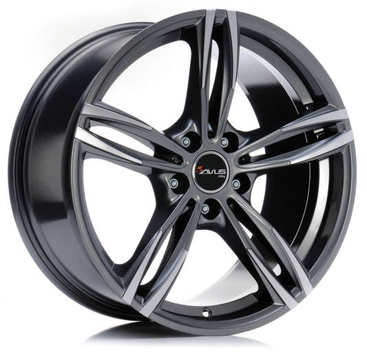 Avus Racing AC-MB3 anthracite polished Alufelge