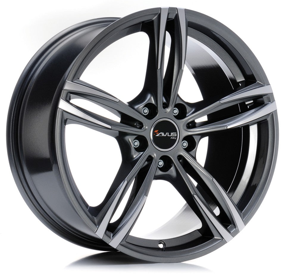 Avus Racing AC-MB3 anthracite polished Alufelge
