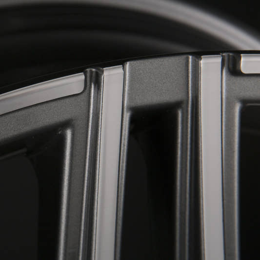 Avus Racing AC-515 Anthracite Polished Alufelge 9.5x19 Zoll ET45 LK 5x112 ML66.6 – Bild 2