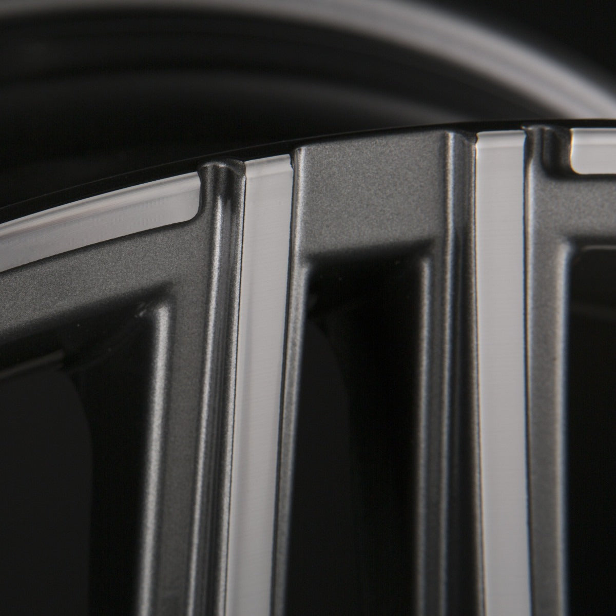 Avus Racing AC-515 Anthracite Polished Alufelge 9.5x19 Zoll ET45 LK 5x112 ML66.6 – Bild 2