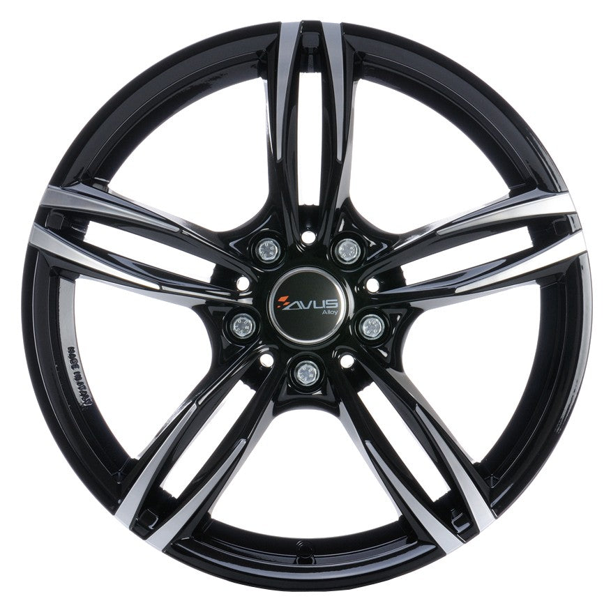 Avus Racing AC-MB3 black polished Alufelge – Bild 2