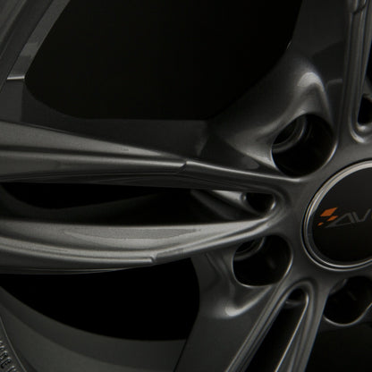 Avus Racing AC-MB3 Anthracite Alufelge 7.5x17 Zoll ET32 LK 5x120 ML72.6 – Bild 3