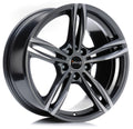 Avus Racing AC-MB3 anthracite polished Alufelge 7.5x17 Zoll ET32 LK 5x120 ML72.6